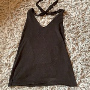 American Eagle soft plush halter top
